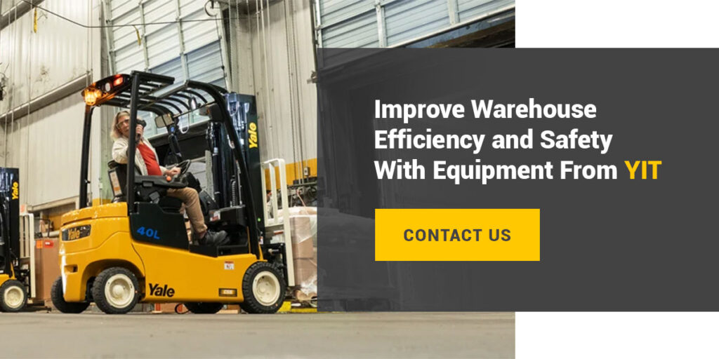 Improve Warehouse Efficiency and Safety With Equipment From YIT 